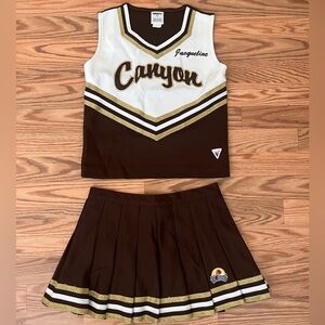 Authentic Canyon Hills Pop Warner Cheer Uniform